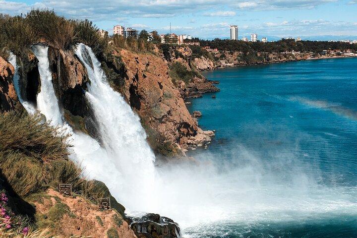 Full Tour of Antalya Waterfalls & Boat Trip & Old city
