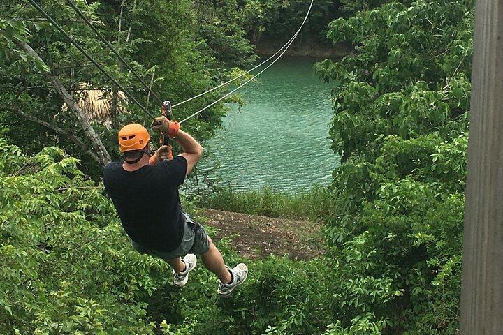 Cave Tubing Paradise, Zip-line & Altun Ha Ruins From Belize City