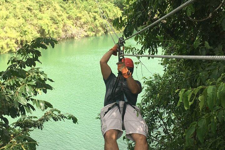 Cave Tubing Paradise, Zip-line & Altun Ha Ruins From Belize City