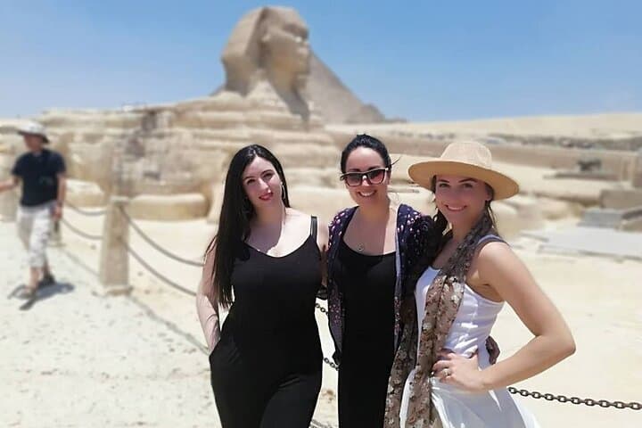 Giza Pyramids, Sphinx, Camel, Grand Egyptian Museum , Lunch time.