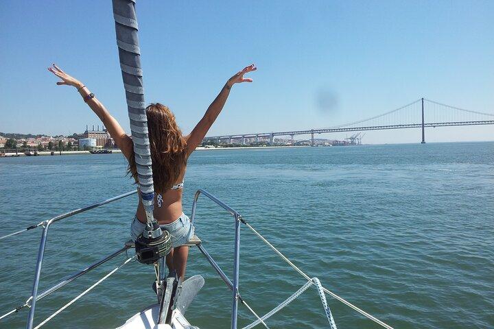 Tagus River Lisbon Private Sailing Cruise with Locals