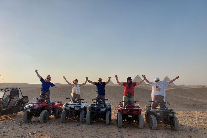 A Private Tour To Giza Pyramid, Sphinx, Camel, Lunch and ATV Bike