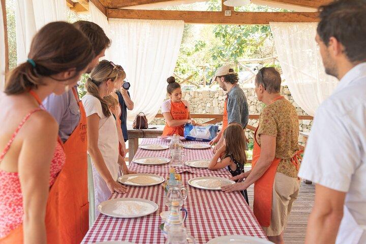 Pizza School with Wine and Limoncello Tasting in a Local Farm