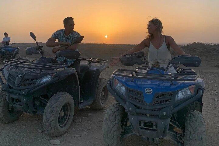 Quad biking adventure in Agafay desert Near Marrakech