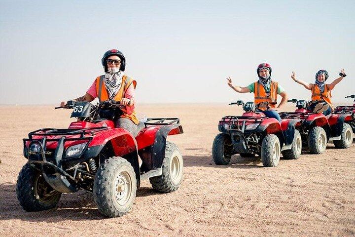 Private ATV Tour at Giza Pyramids with Pickup from Cairo