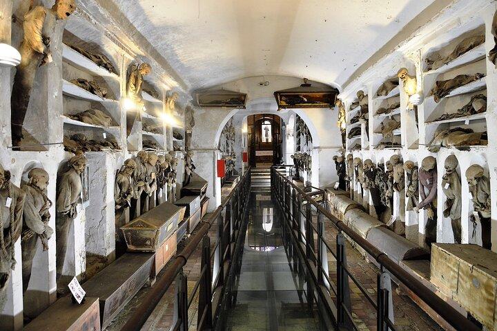 Guided Bike Tour to the Capuchin Catacombs