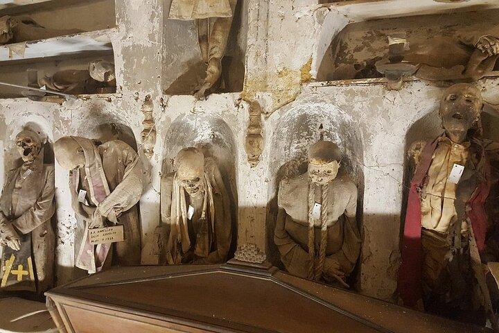 Guided Bike Tour to the Capuchin Catacombs