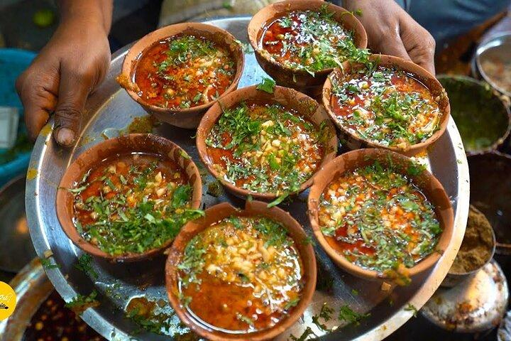 Dashashwamedh Ganga Arati from balcony with Street Food Tour