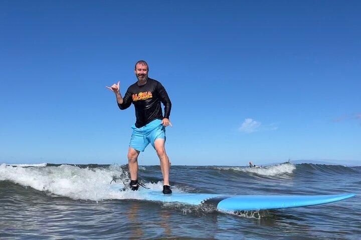 2-Hour Semi Private Hawaiian Surf Lesson with the best in Maui..