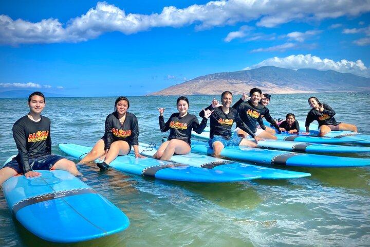 2-Hour Semi Private Hawaiian Surf Lesson with the best in Maui..