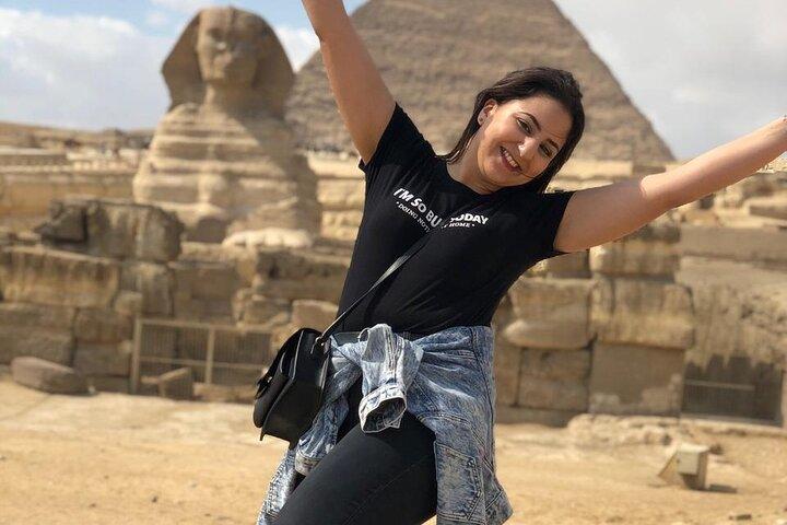 Day Tour to Giza Pyramids, Memphis City And Saqqara Pyramid
