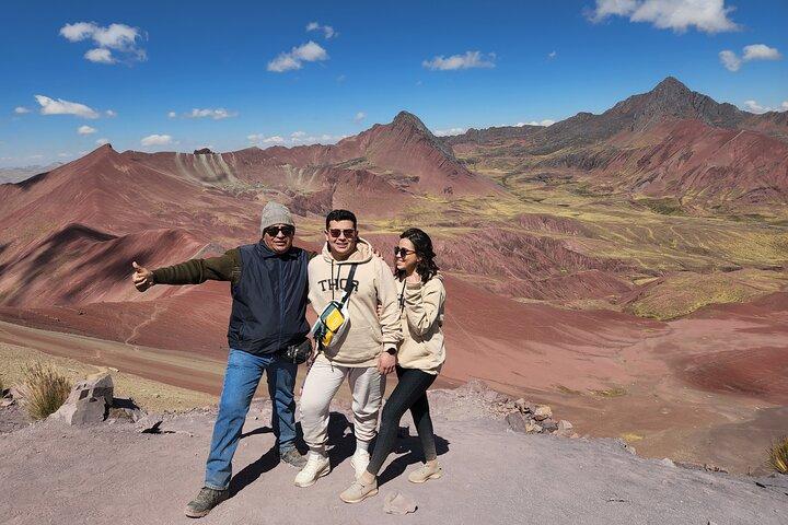 Vinincunca Rainbow Mountain Tour and optional visit to Red Valley.