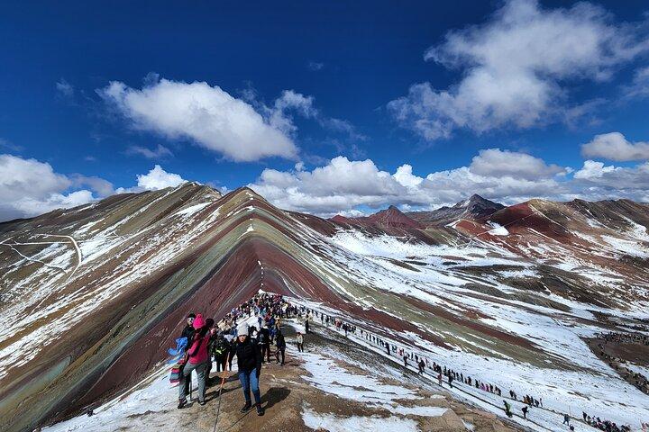 Vinincunca Rainbow Mountain Tour and optional visit to Red Valley.