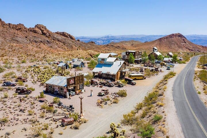 Red Rock Canyon, Hoover Dam, 7 Magic Mountains, Nelson Ghost Town