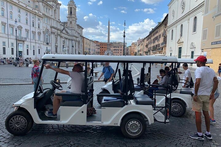 Exclusive Private Golf Cart Tour of Rome