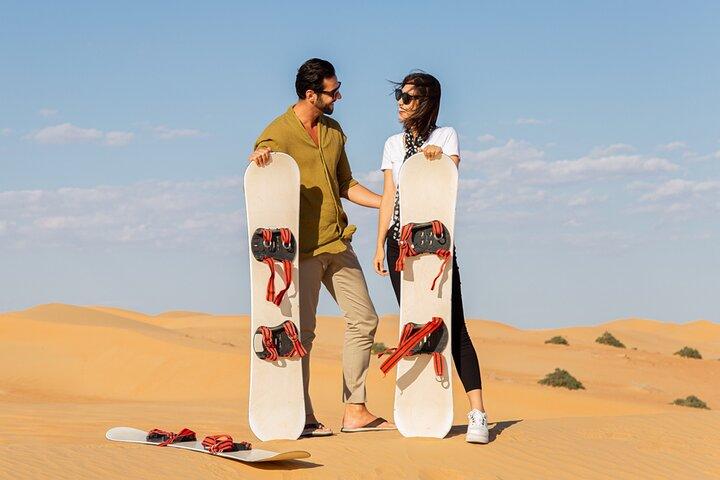 Private Morning Safari with Camel Ride and Sand boarding