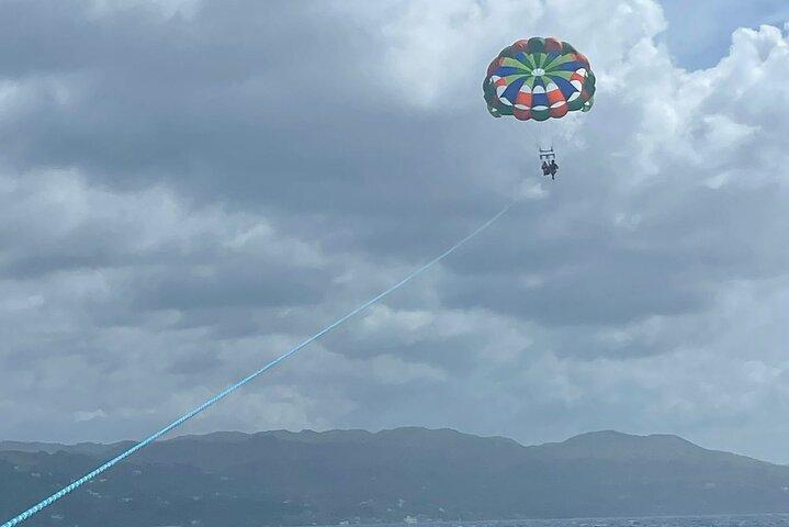 Parasailing and Jet Ski with Private Transportation from Montego Bay