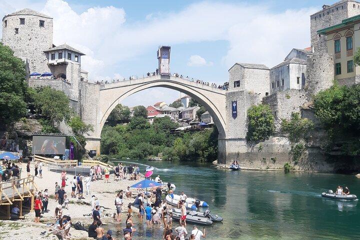Full-Day Tour of Mostar and Kravica Waterfalls small group