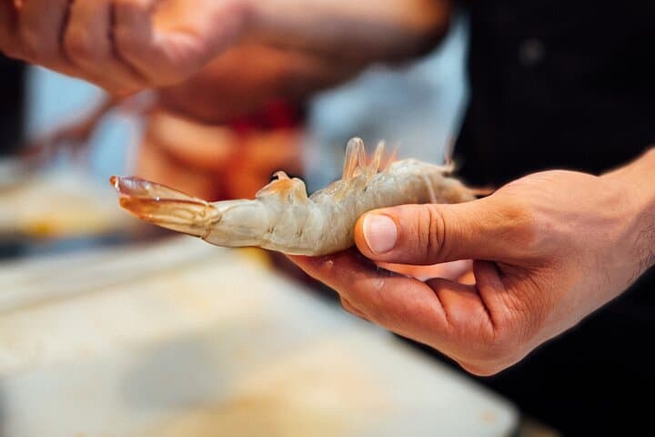 Barcelona Paella Cooking Class with Market Visit, Tapas & Sangria