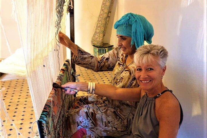 The love of Arts and Crafts : Chefchaouen Berber Weaving Techniques,