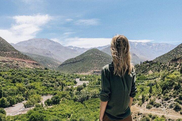 Full-day trip to the Atlas Mountains of Morocco and Camel ride