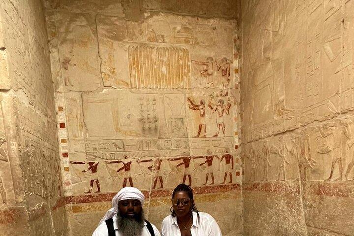 Full-Day Tour Giza Pyramids, Sphinx, Memphis, and Saqqara