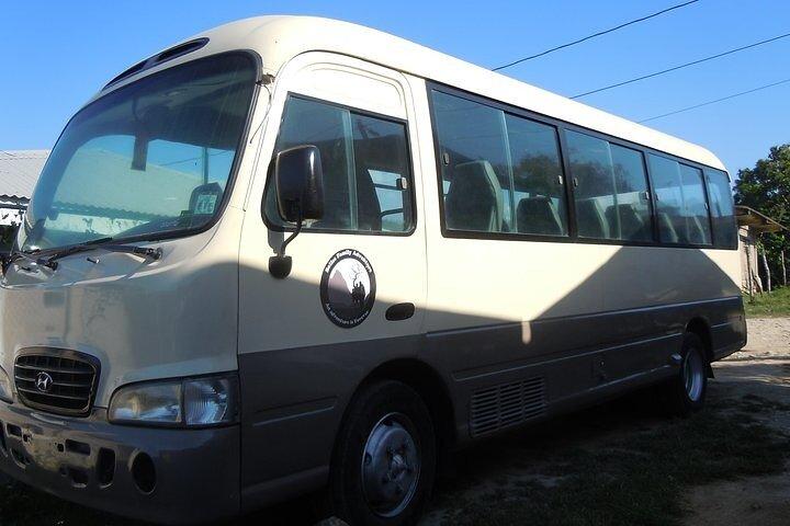 Share Shuttle from San Ignacio to Flores (Guatemala)