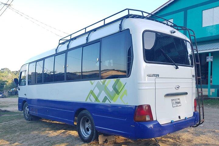 Share Shuttle from San Ignacio to Flores (Guatemala)