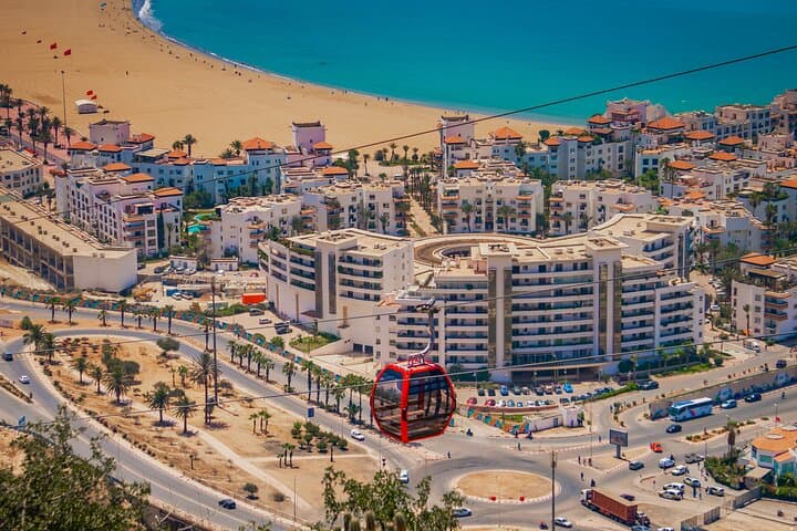 Agadir Cable Car And City Tour Including Hotel Pickup.