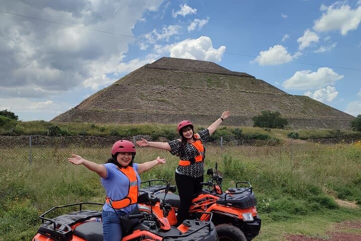 Private ATV tour in the archaeological zone of Teotihuacán