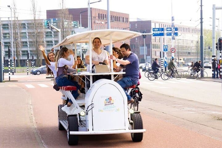 Amsterdam Beer Bike Private Tour - With Beer On Tap