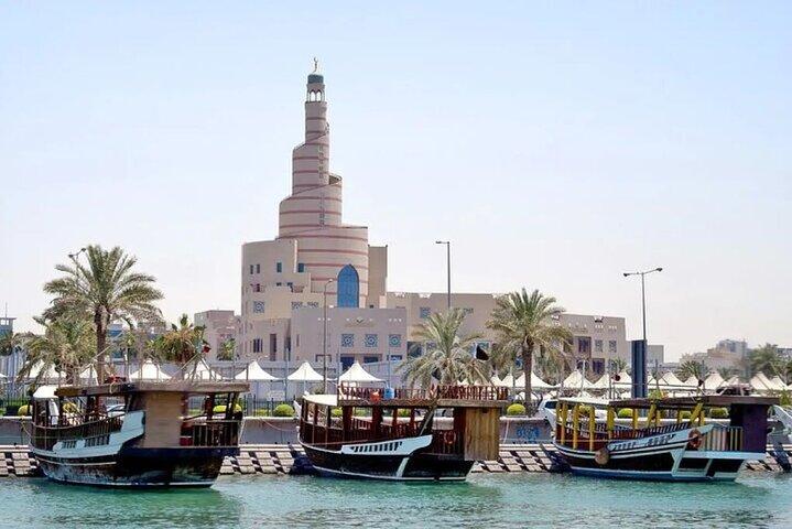 Doha City Highlights Guided Tour & Dhow Cruise with Pick n Drop