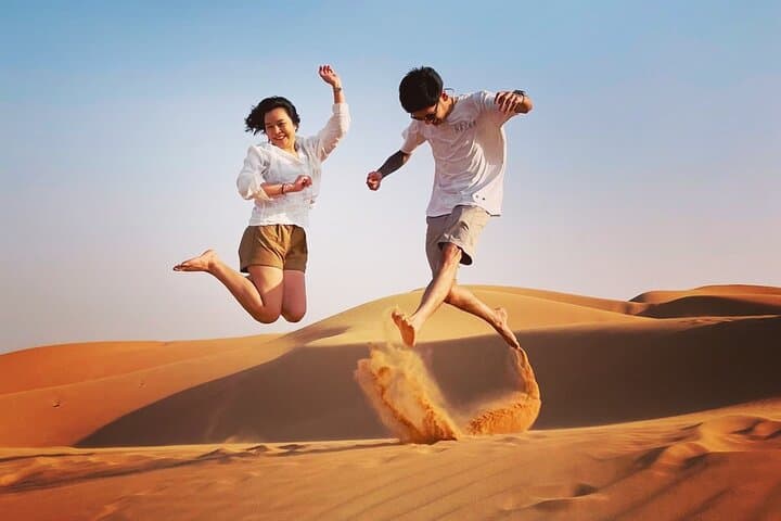 Private Desert Safari with Camel Ride and BBQ dinner in Bedouin Camp