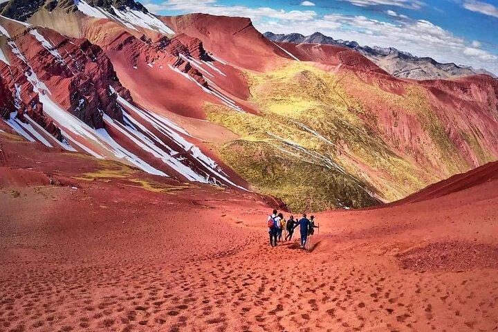 Rainbow Mountain and Red Valley