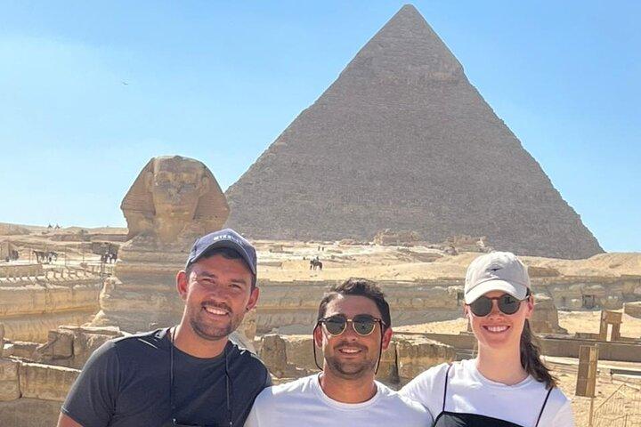 (Egypt jewel) Day Tour To Giza Pyramids, Museum, Mosque &Felucca