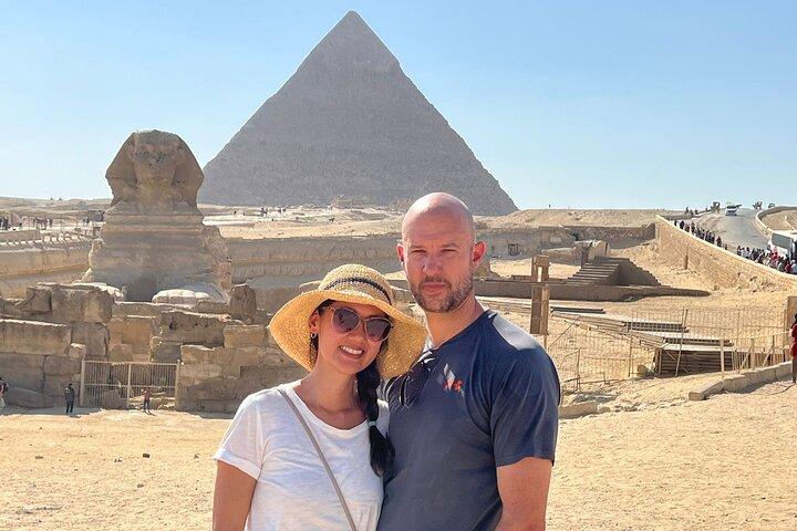 (Egypt jewel) Day Tour To Giza Pyramids, Museum, Mosque &Felucca
