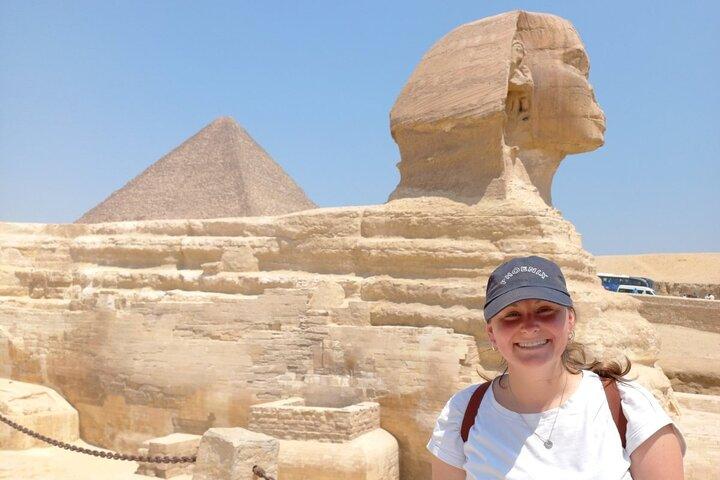 Giza Pyramids Sphinx Sakkara Grand Museum Private Tour
