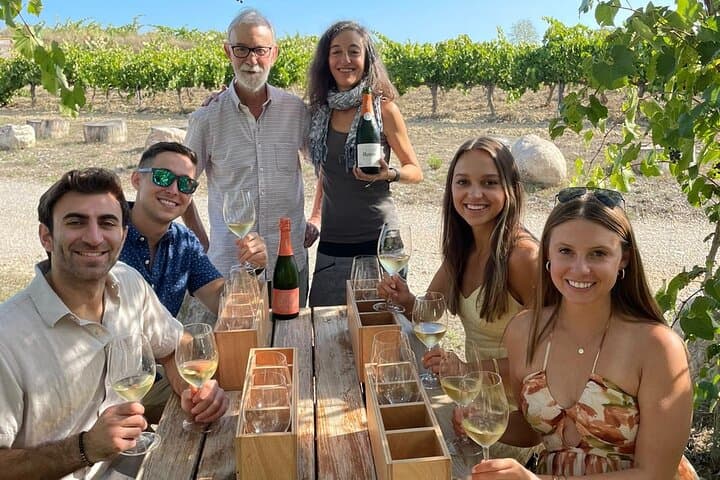 Cava tour to 3 family wineries with hotel pick-up