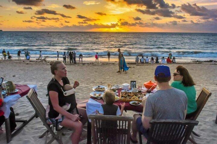 Romantic Seafood Dinner at Jimbaran beach