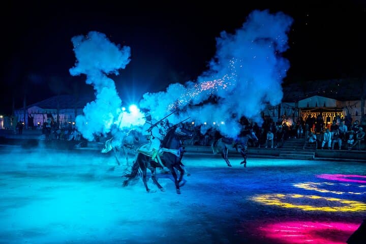 Moroccan Fantasia Dinner Show with Transfer from Agadir/Taghazout