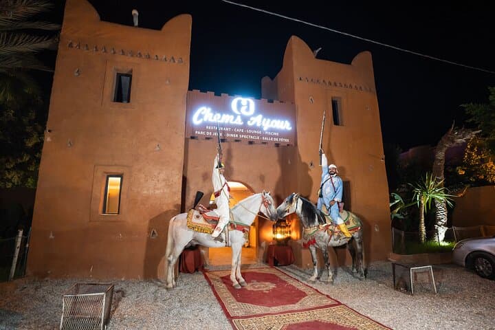Moroccan Fantasia Dinner Show with Transfer from Agadir/Taghazout