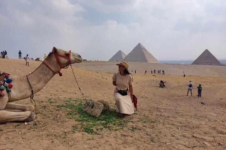 Giza Pyramids,Sphinx,Camel Ride,ATV Bike,Shopping, Dinner cruise