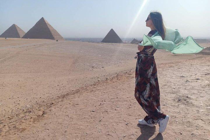 Private Day Tour Giza pyramids ,Sphinx,Quad bike ,Camel ride, Nile Dinner cruise