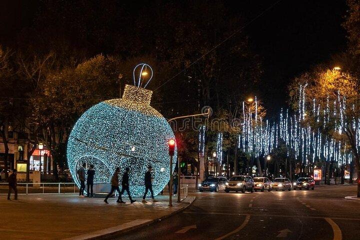 Private Christmas Lights Tuk Tuk Tour in Lisbon