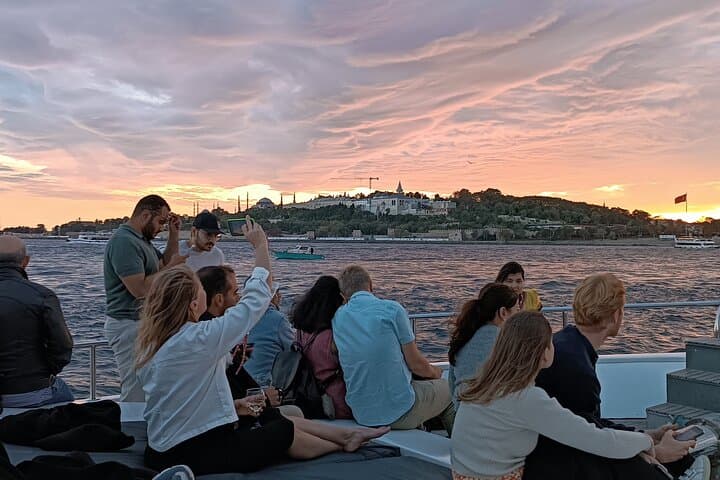 Istanbul Bosphorus Sunset Cruise Experience on Luxury Yacht