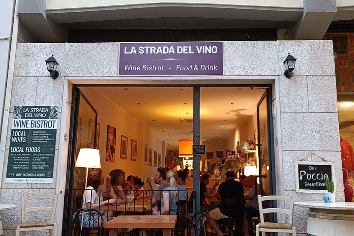 6 PM Puglia Dinner in Lecce at La Strada del Vino
