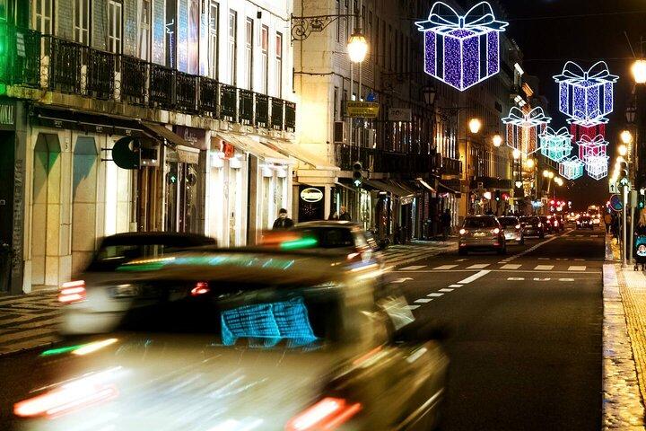 Lisbon by Night: Christmas Lights Photo Walk With a Local