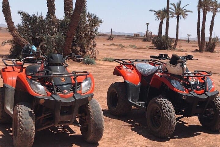 Excursion en Quad au Désert de la Palmeraie de Marrakech