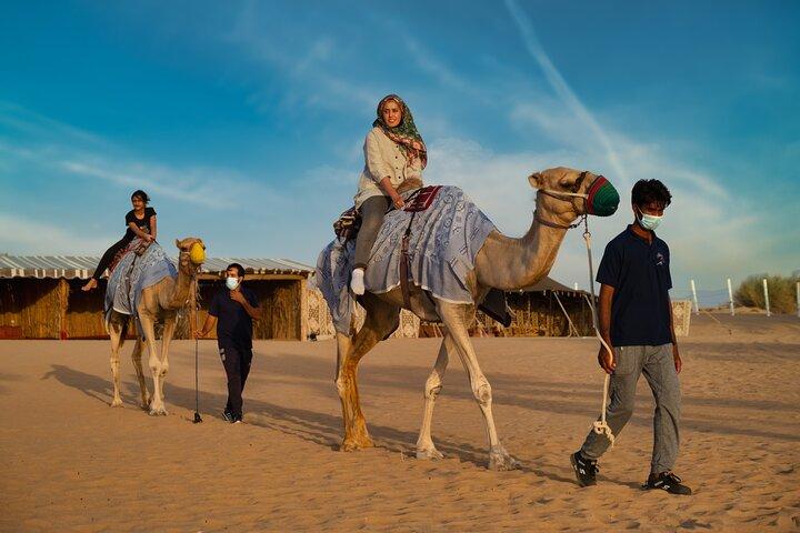 Premium Hot Air Balloon, Breakfast, Camel Ride, Quad Bike & More