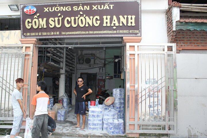 Half-Day Red River Handicraft Villages Bike Tour from Hanoi